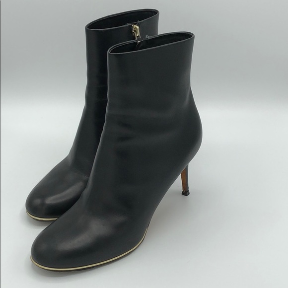 Givenchy black stiletto ankle boots size 40.5 - Picture 7 of 8